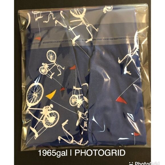 Lularoe TC Leggings Blue 70’s Bike Design - Picture 3 of 9